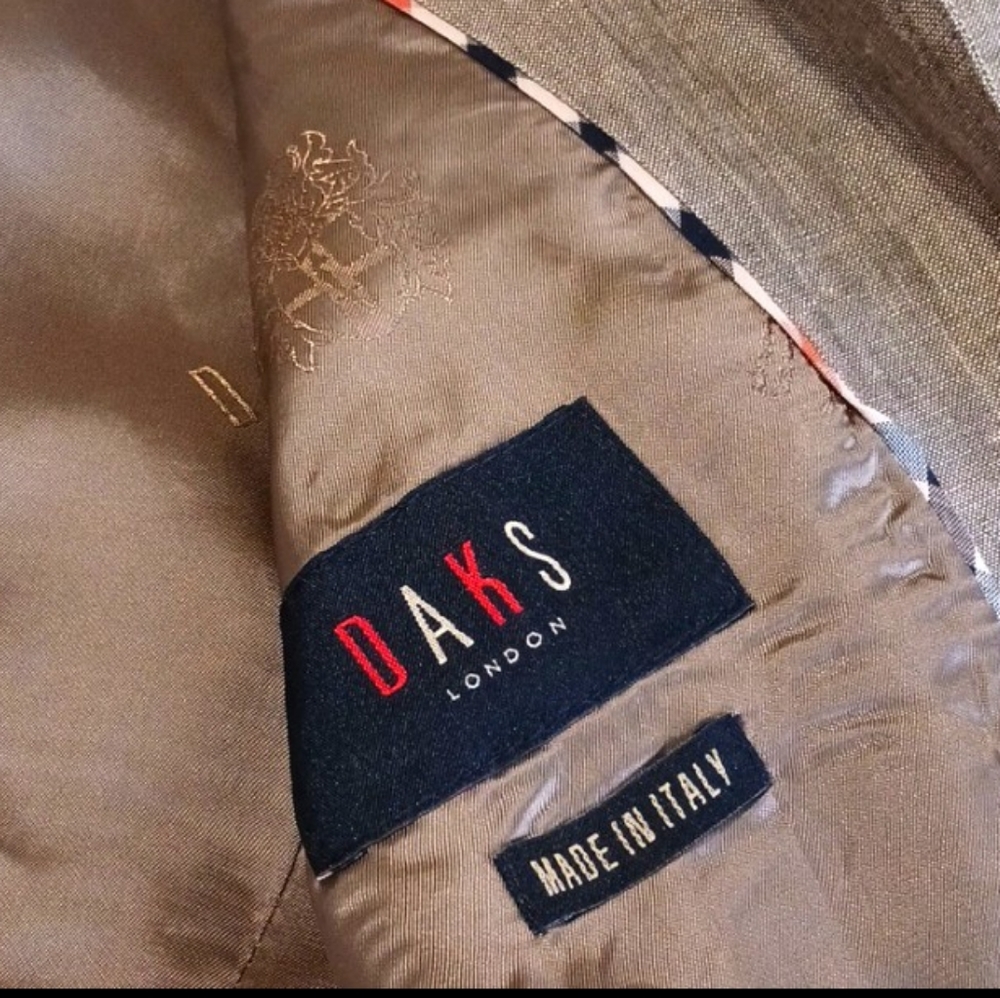 Vintage Daks London Linen Blazer - Picture 3 of 15